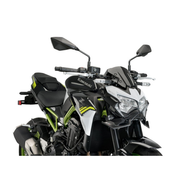 Puig Puig front downforce wings | black | kawasaki z 900 2020>2024